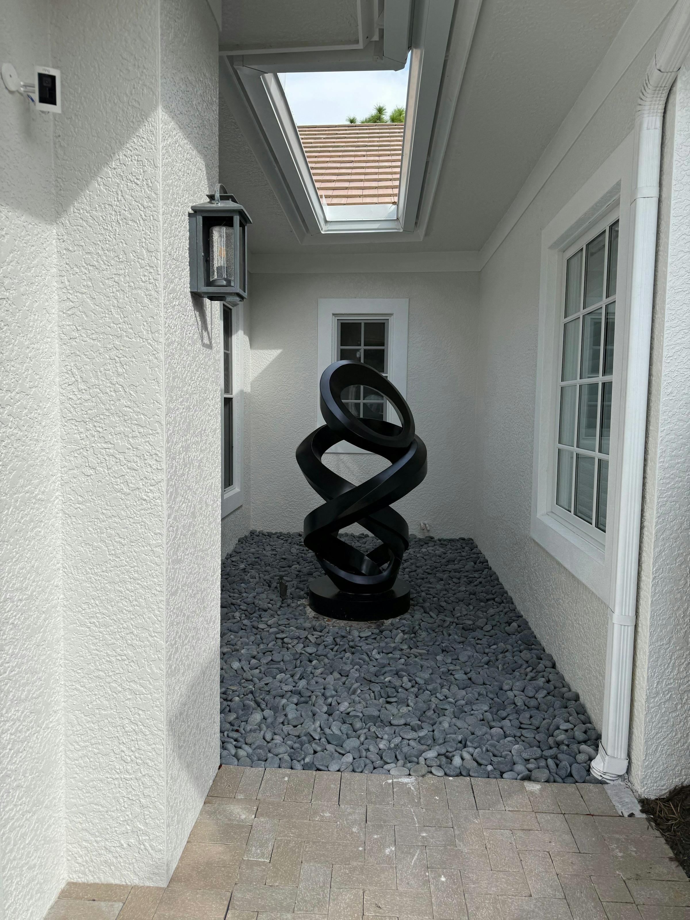 PREMIER Large Sculpture Custom Size Abstract Stainless Steel Outdoor Sculpture PSLSS-013