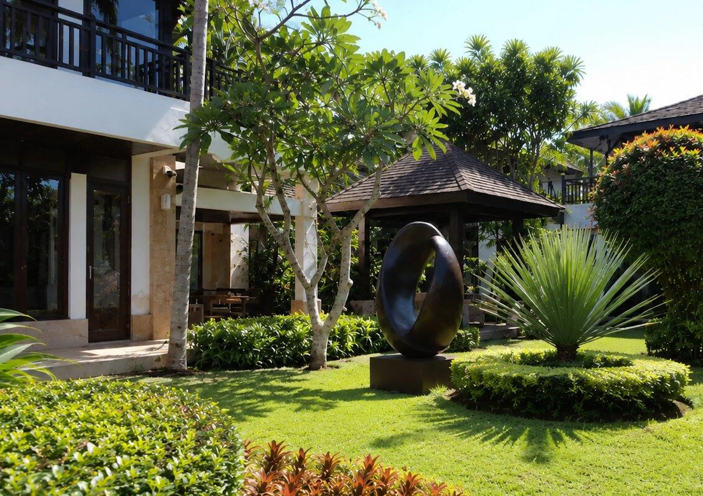 PREMIER Contemporary Outdoor Sculpture Modern Bronze Infinity Loop Art Piece PSB-037