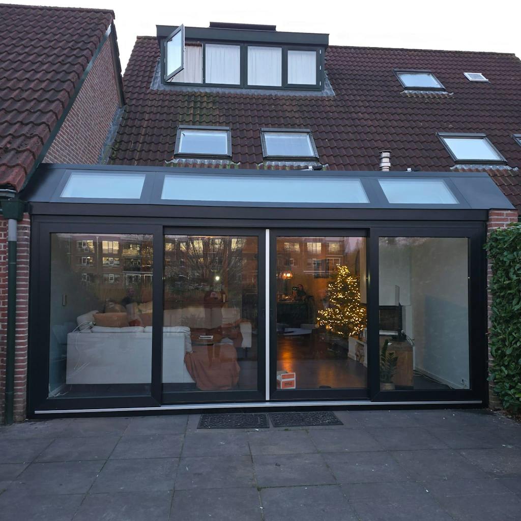 Vast Dakraam Schuin Dak - 60x250 cm