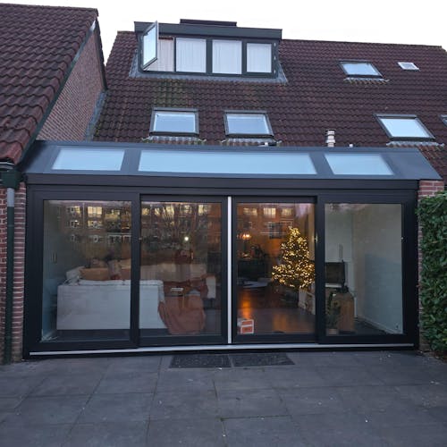 Vast Dakraam Schuin Dak - 60x250 cm