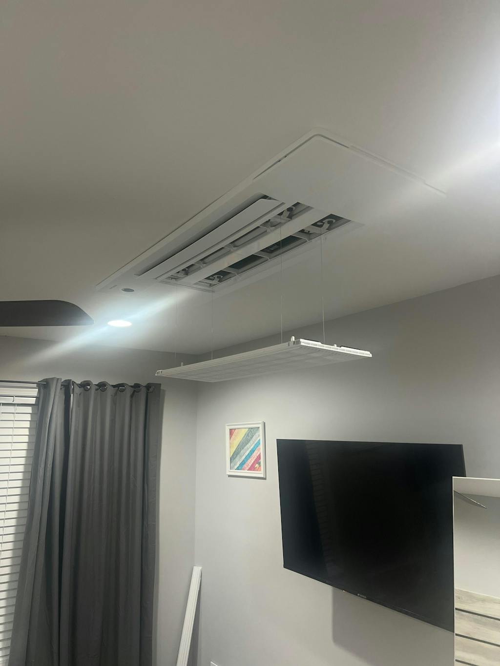 MRCOOL DIY 5th Gen 3-Zone 36,000 BTU Ceiling Cassette Ductless Mini Split Air Conditioner & Heat Pump (9K+9K+18K), DIY3-BC-36HP