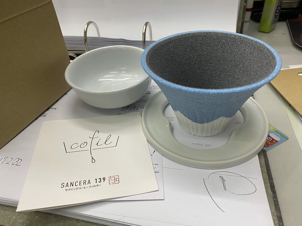 日本預訂｜全港免運｜SANCERA 139 - COFIL fuji 富士山手沖咖啡濾杯Coffee Dripper  (*購買前請先看注意事項｜新版已轉膠濾杯托*) | Premium Mall HK | Reviews on Judge.me