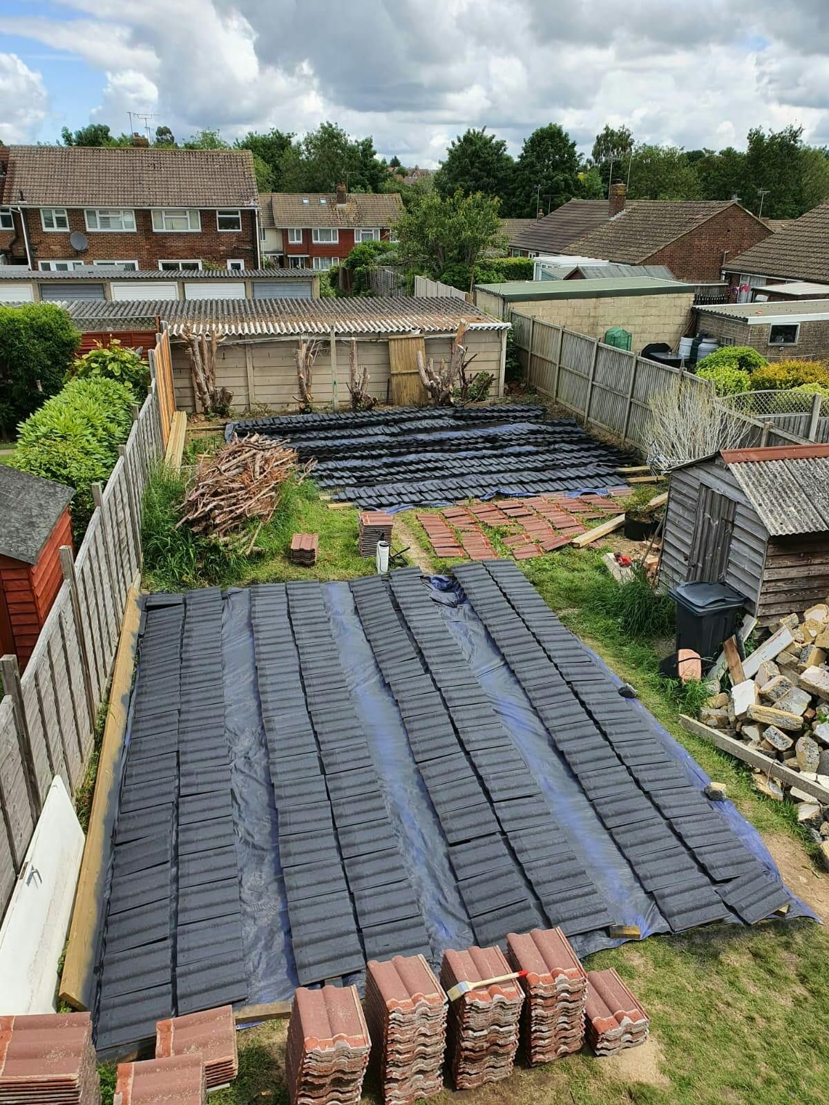 anthracite grey roof tile paint