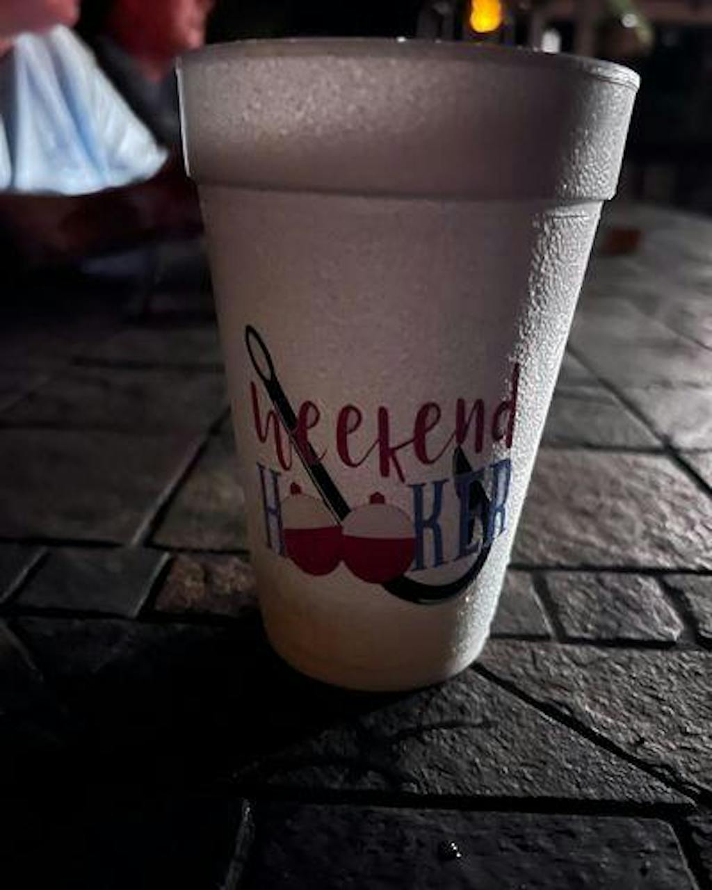 Weekend Hooker Styrofoam Lake Fishing Cups