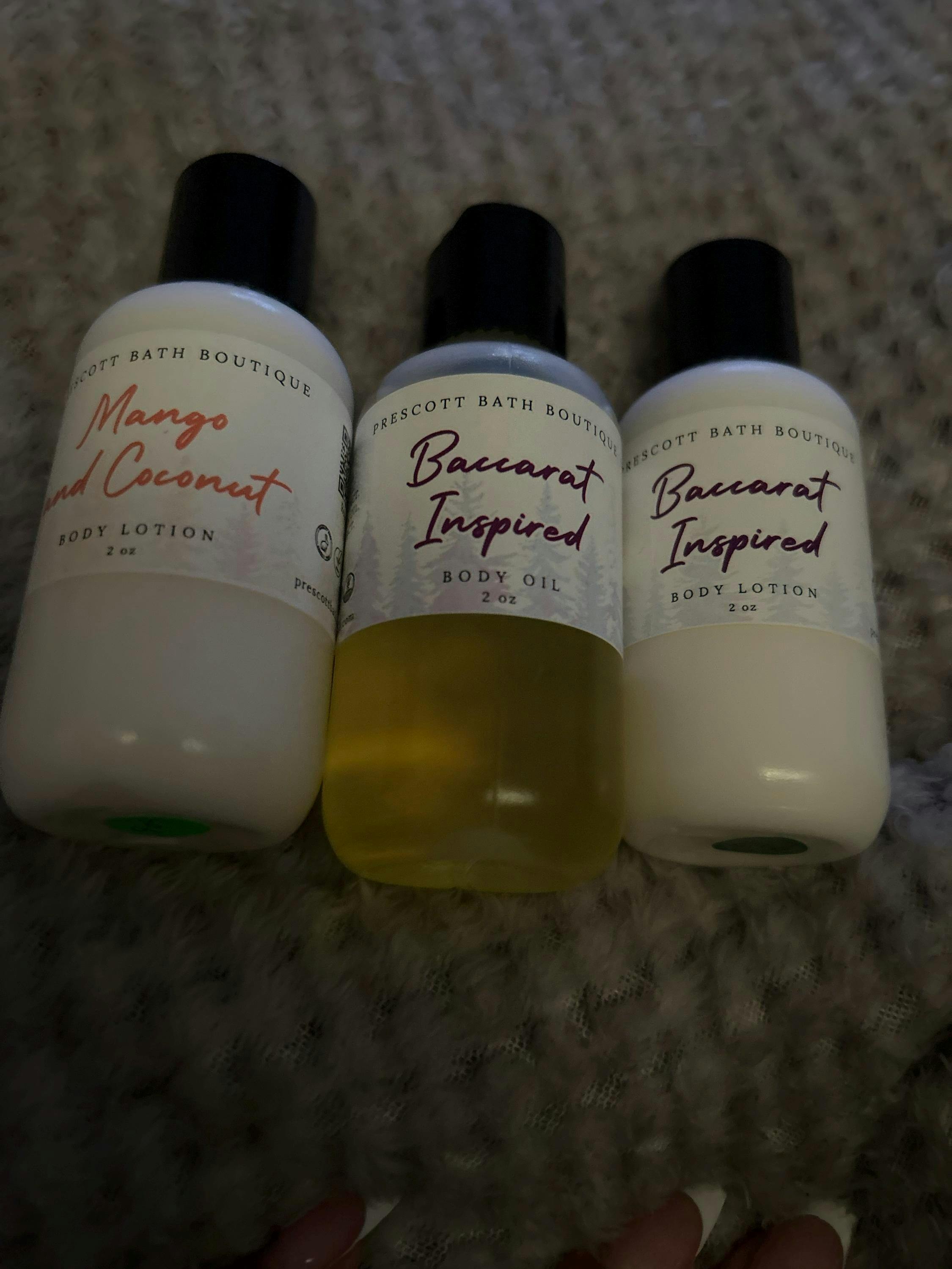 Baccarat Inspired Body Lotion – Jasmine, Saffron & Amberwood