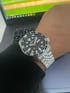 Seiko Black SKX 200M Diver's Men's Stainless Steel Strap Watch SKX007K2