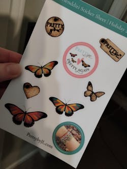 Holiday 2025 #Friendditi Sticker Sheet