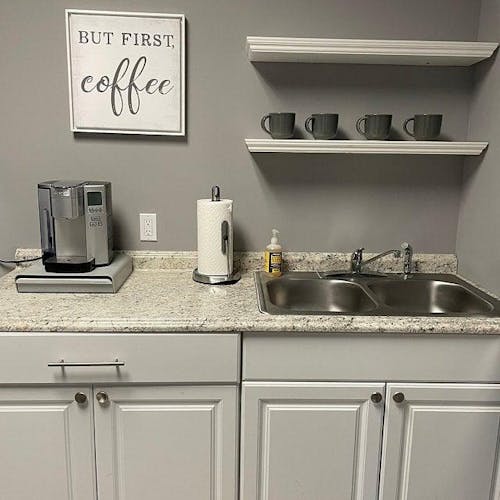But First Coffee Sign Canvas Wall Art
