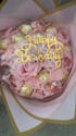 Birthday Edition Ferrero Rocher and Lindor with Pink Roses Chocolate Bouquet Gift
