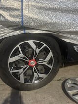 PRIGAN VOX BLACK SILVER WHEEL COVER  (Set of 4)  AVAILABLE IN 14,15 INCH