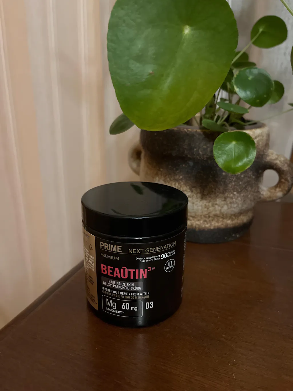 Biotyna 5000 mcg Beauty kompleks na włosy, skórę i paznokcie BEAÛTIN³™ | PREMIUM | 90 kaps. 90 dni stosowania