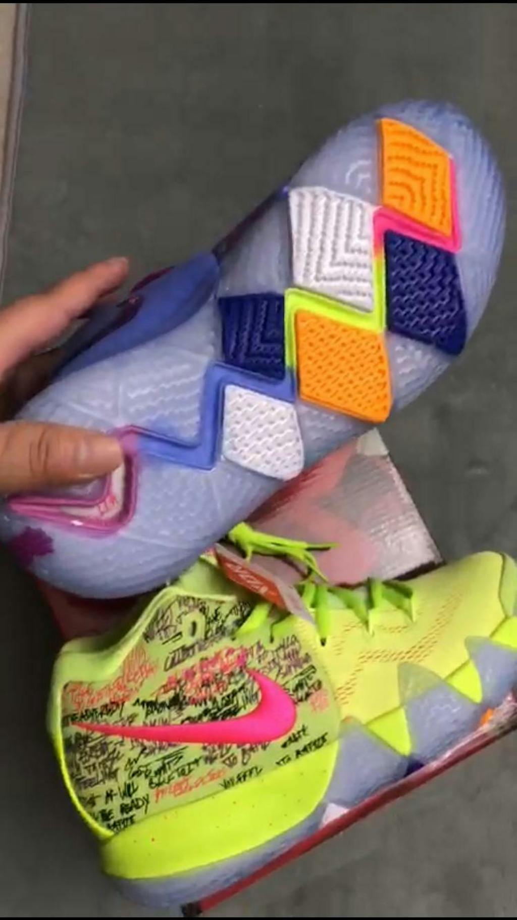 NIKE KYRIE 4 x CONFETTI Prime Reps