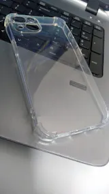 iPhone 14 Clear White Phone Cover