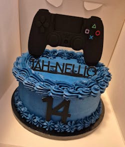 Taartdecoratie Gamer