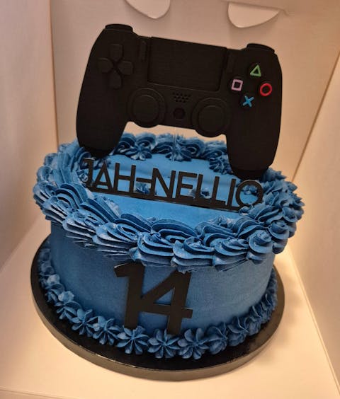 Taartdecoratie Gamer