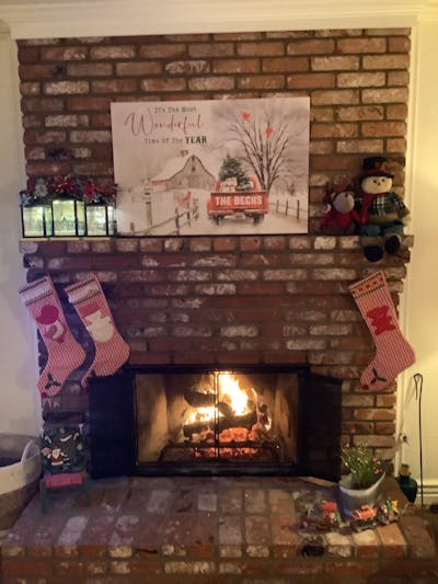 Customizable ‘All Roads Lead Home at Christmas’ Canvas / Poster - Personalize Names & Year