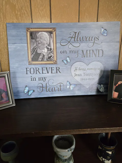 Heartfelt Personalized Memorial For Loved One Canvas for Loss - 'Heaven in Our Home'