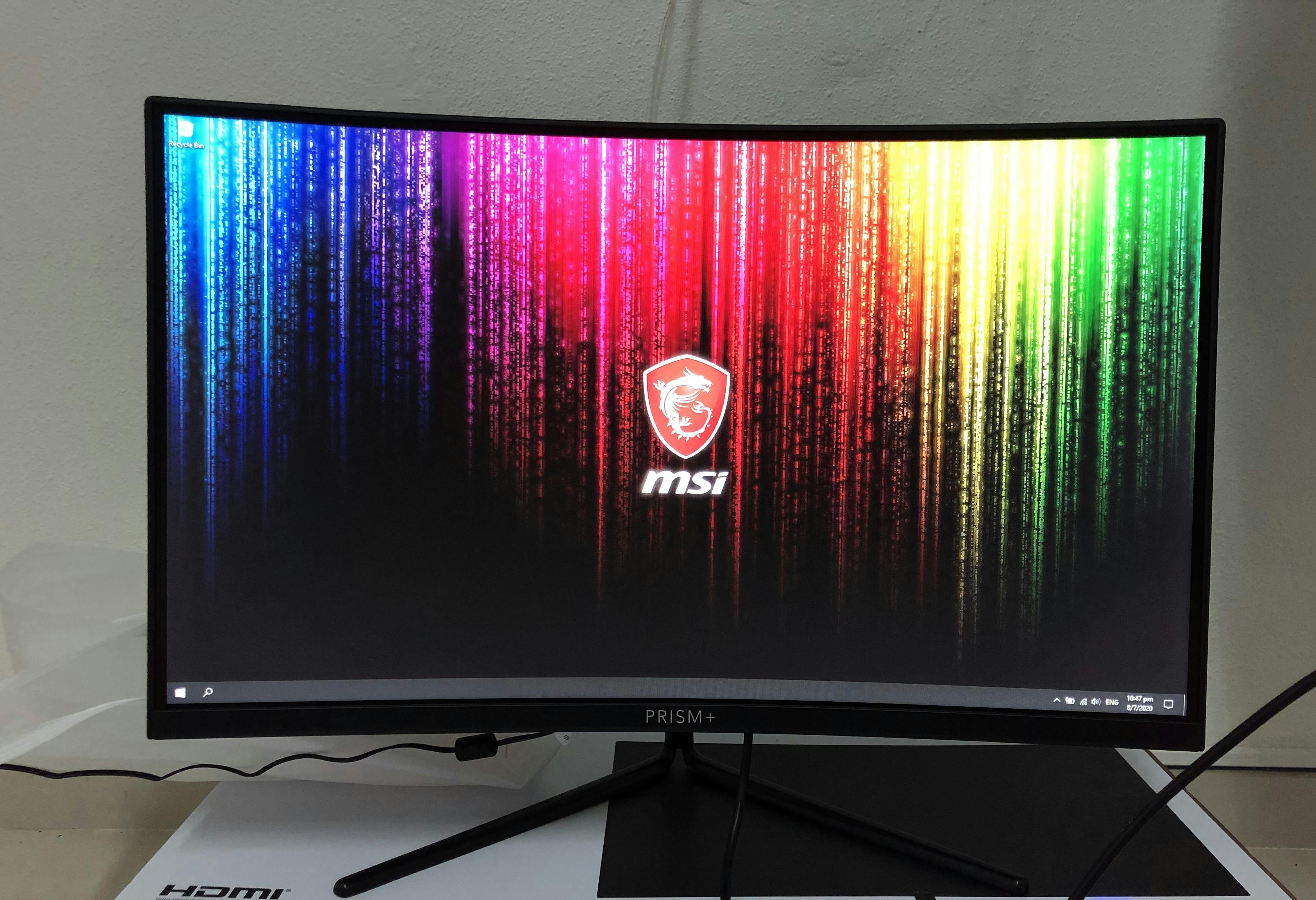 PRISM+ C270 FHD 75Hz Curved Professional Monitor