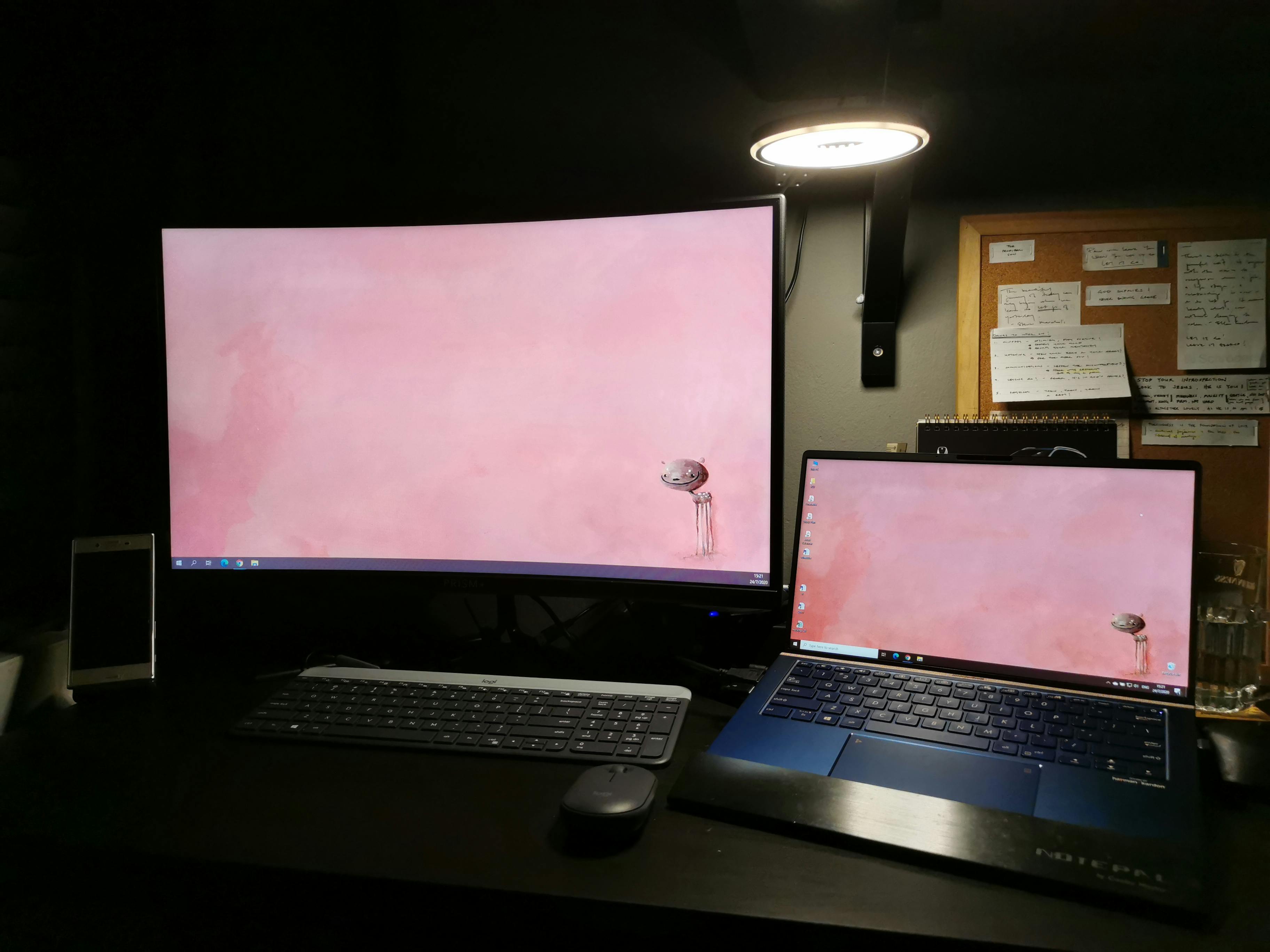 PRISM+ C270 FHD 75Hz Curved Professional Monitor