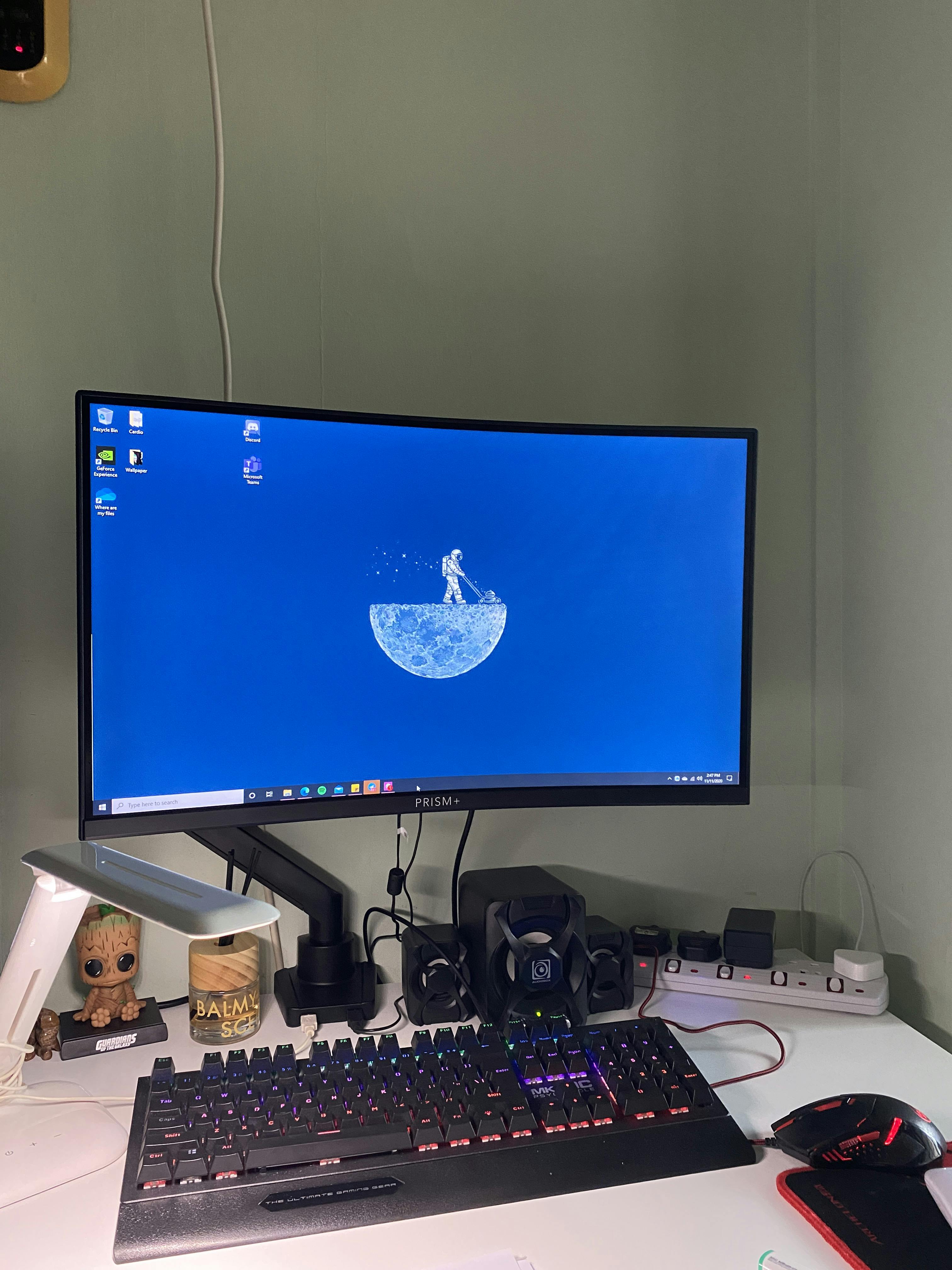 PRISM+ C270 FHD 75Hz Curved Productivity Monitor