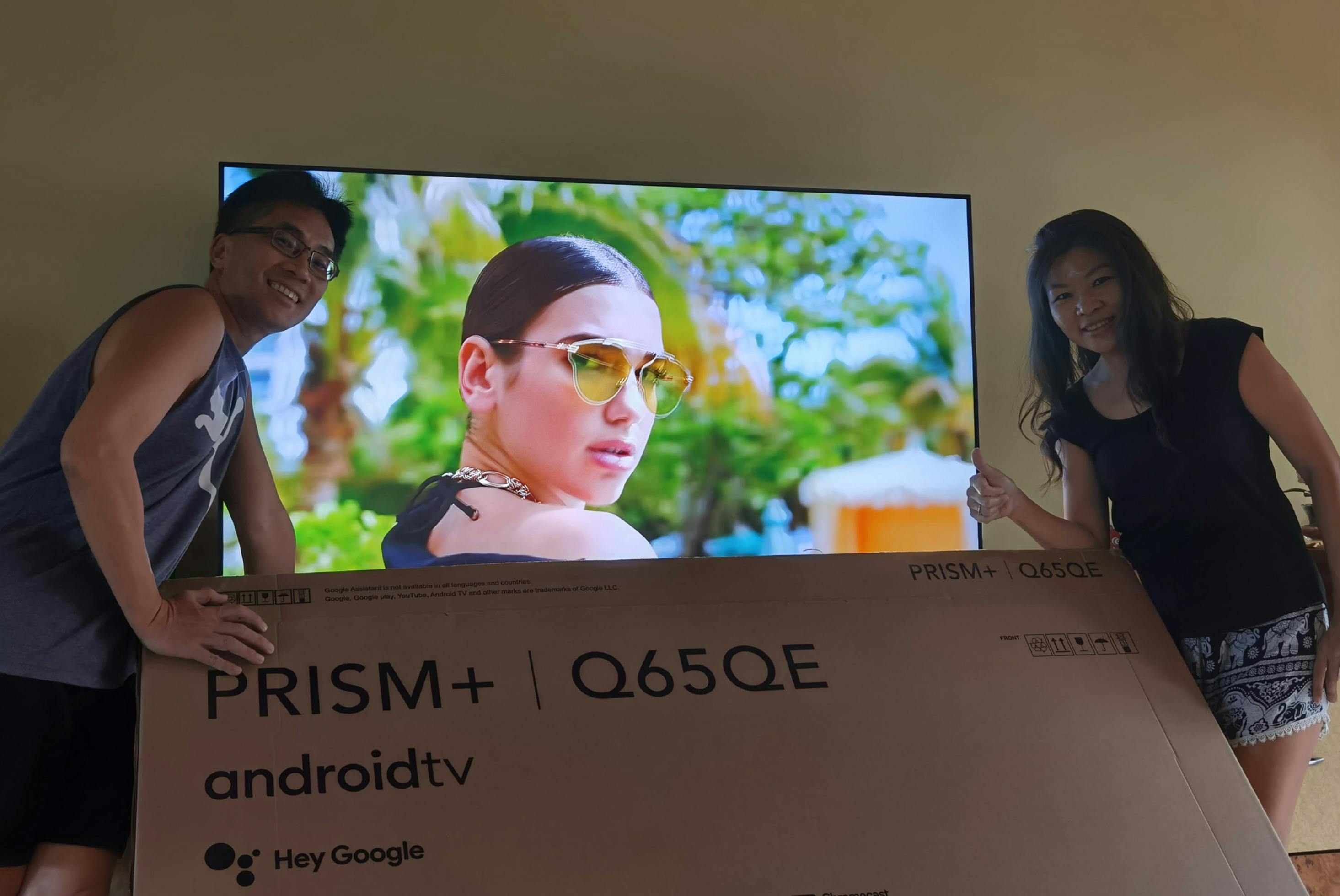 PRISM+ Q65QE 65" 4K Android TV with HDR PRISM+