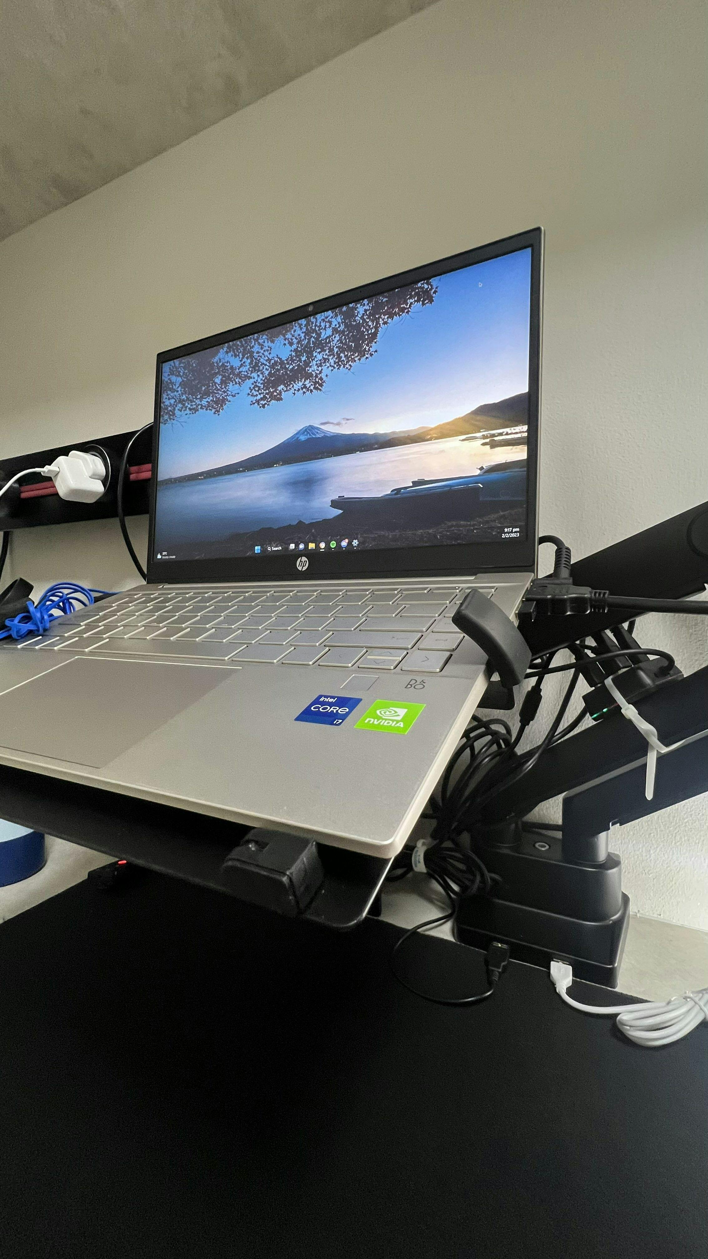 prism laptop mount