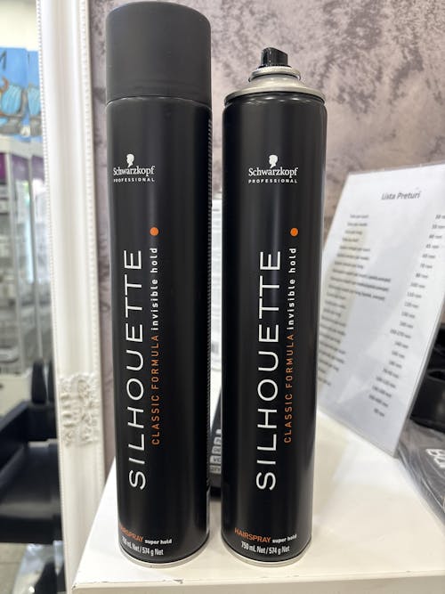 Schwarzkopf Professional Silhouette Super Hold – Fixativ Spray cu Fixare Puternică și Rezistență de Lungă Durată