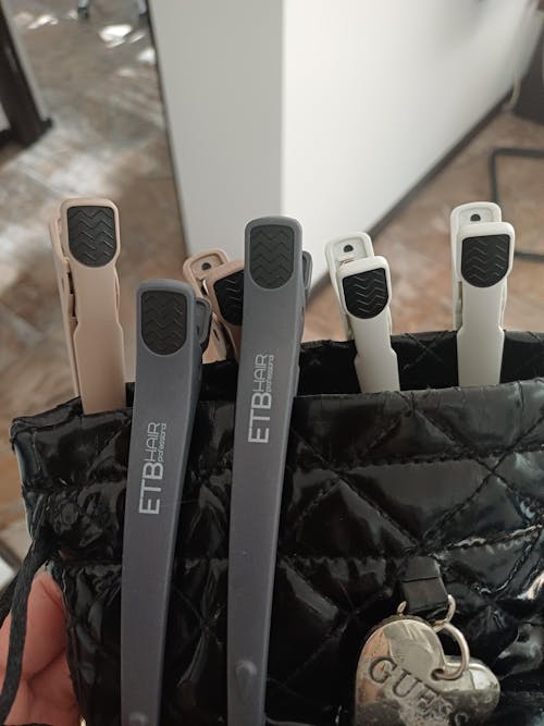 ETB Hair Set De Clipsuri Profesionale Pentru Secționarea Părului, Culori Mate 6Buc/Set