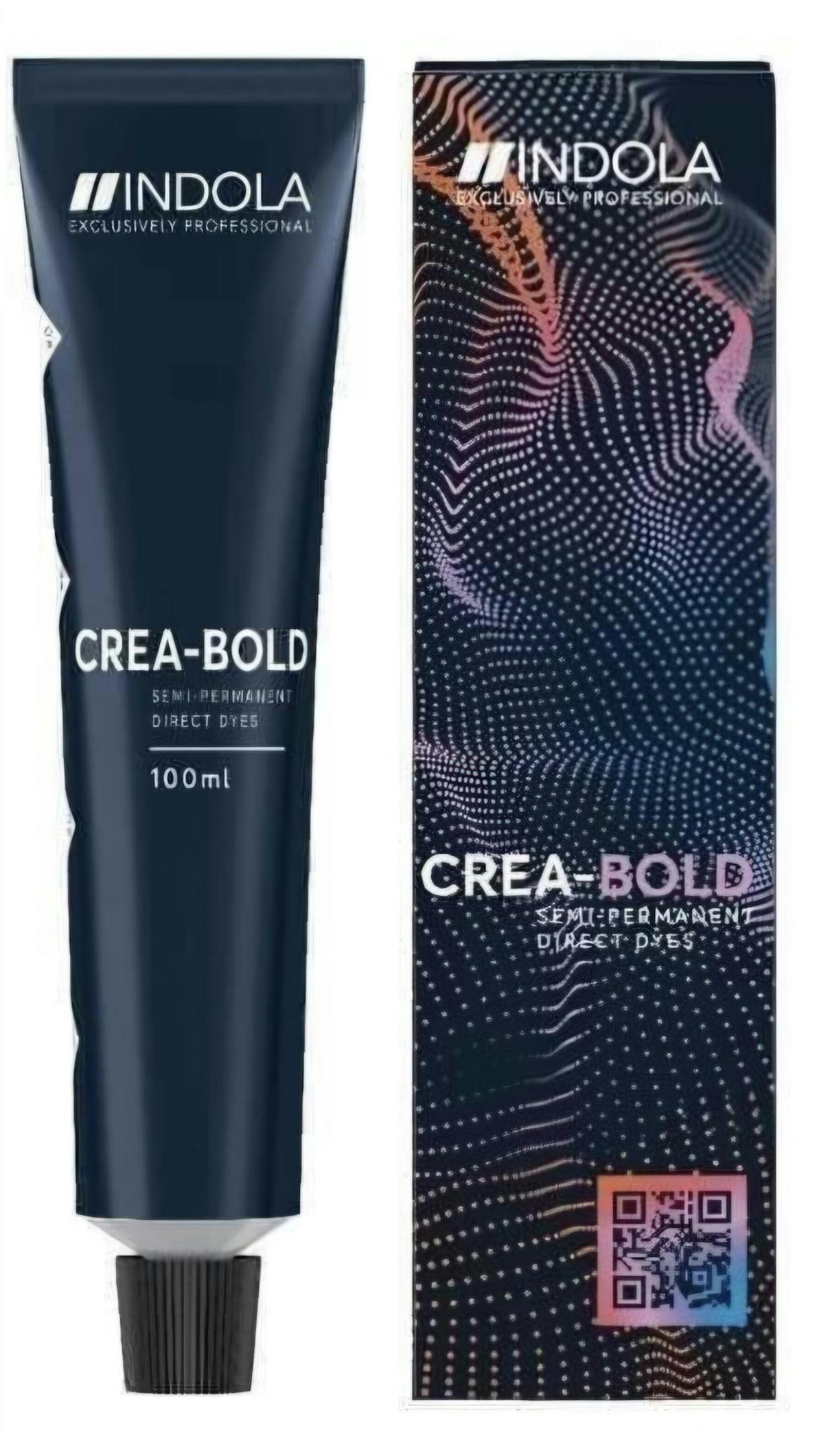 Indola Crea-Bold Vopsea de Păr Semi-Permanentă 100ml Culoare Vibrantă și Strălucire