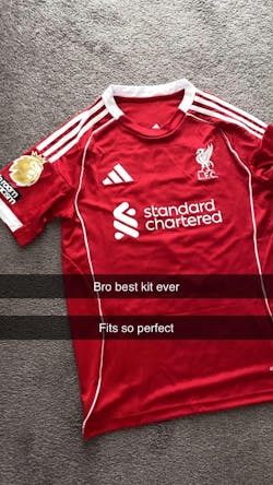 Liverpool 2025/2026 Home