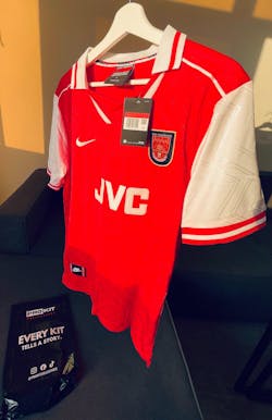 Arsenal 1996/1997 Home Retro