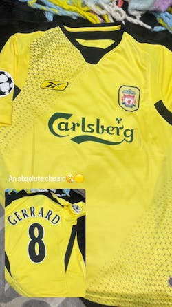 Liverpool 2004/2005 Away Retro