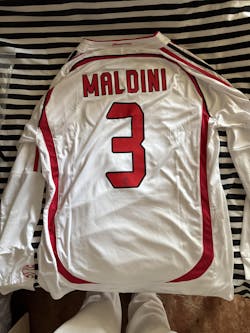 AC Milan 2006/2007 Away Retro Long Sleeve