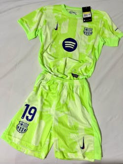 Barcelona 2024/2025 Third Set (Adults and Kids)