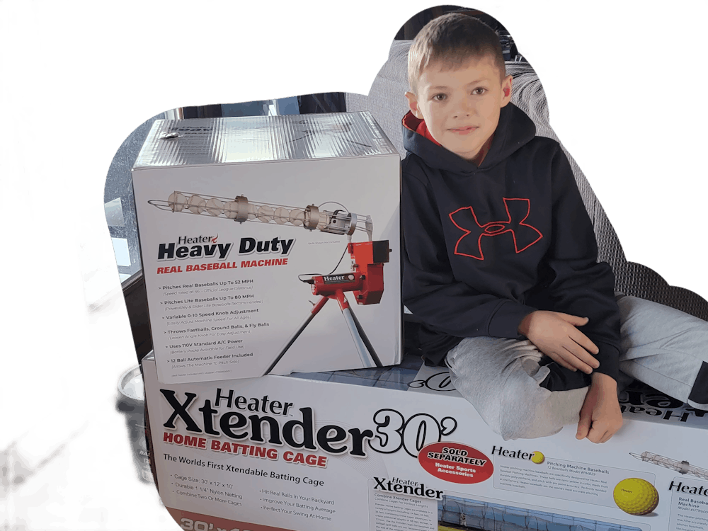 Heater Sports Xtender Home Batting Cage Tunnels