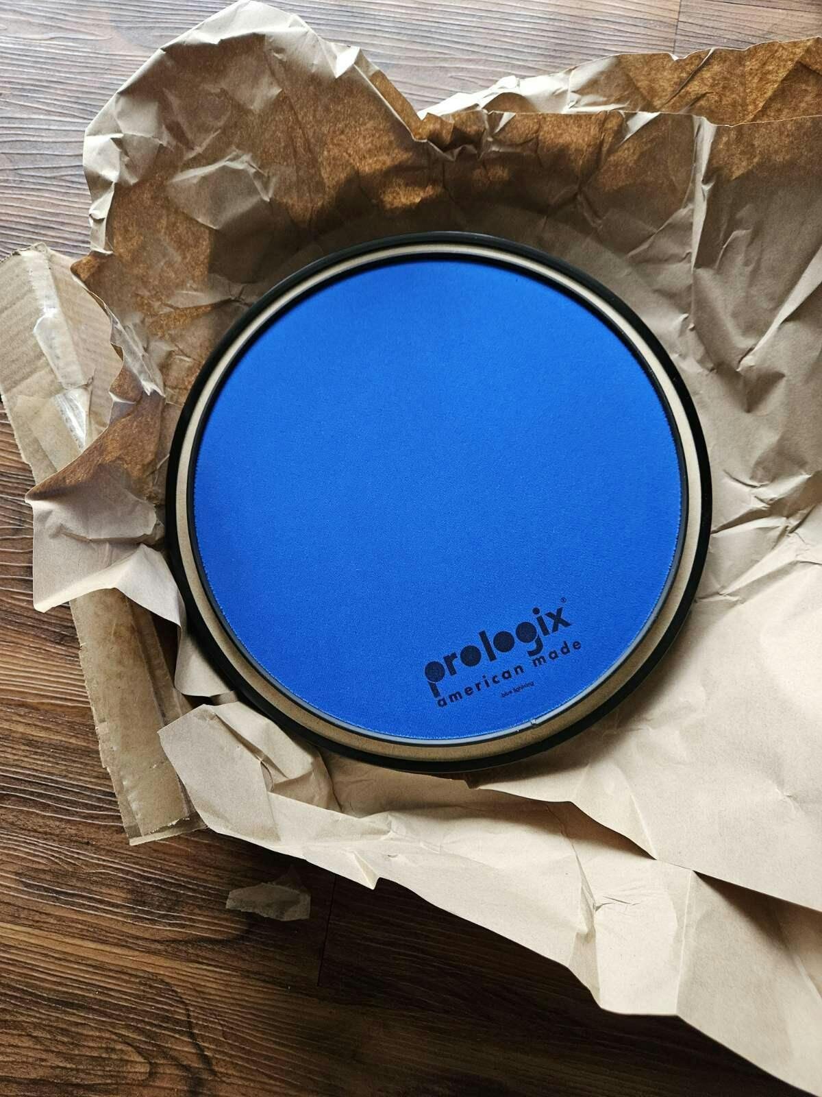 Prologix Percussion Blue Lighting Practice Pad - 6