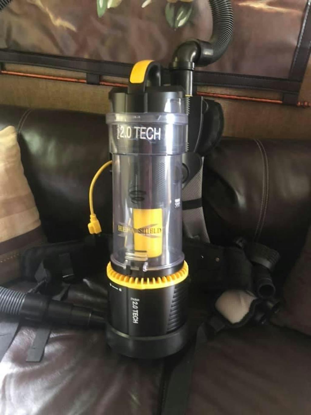 Prolux 2.0 Commercial Bagless Backpack Vacuum with Deluxe 1 1/2 inch T