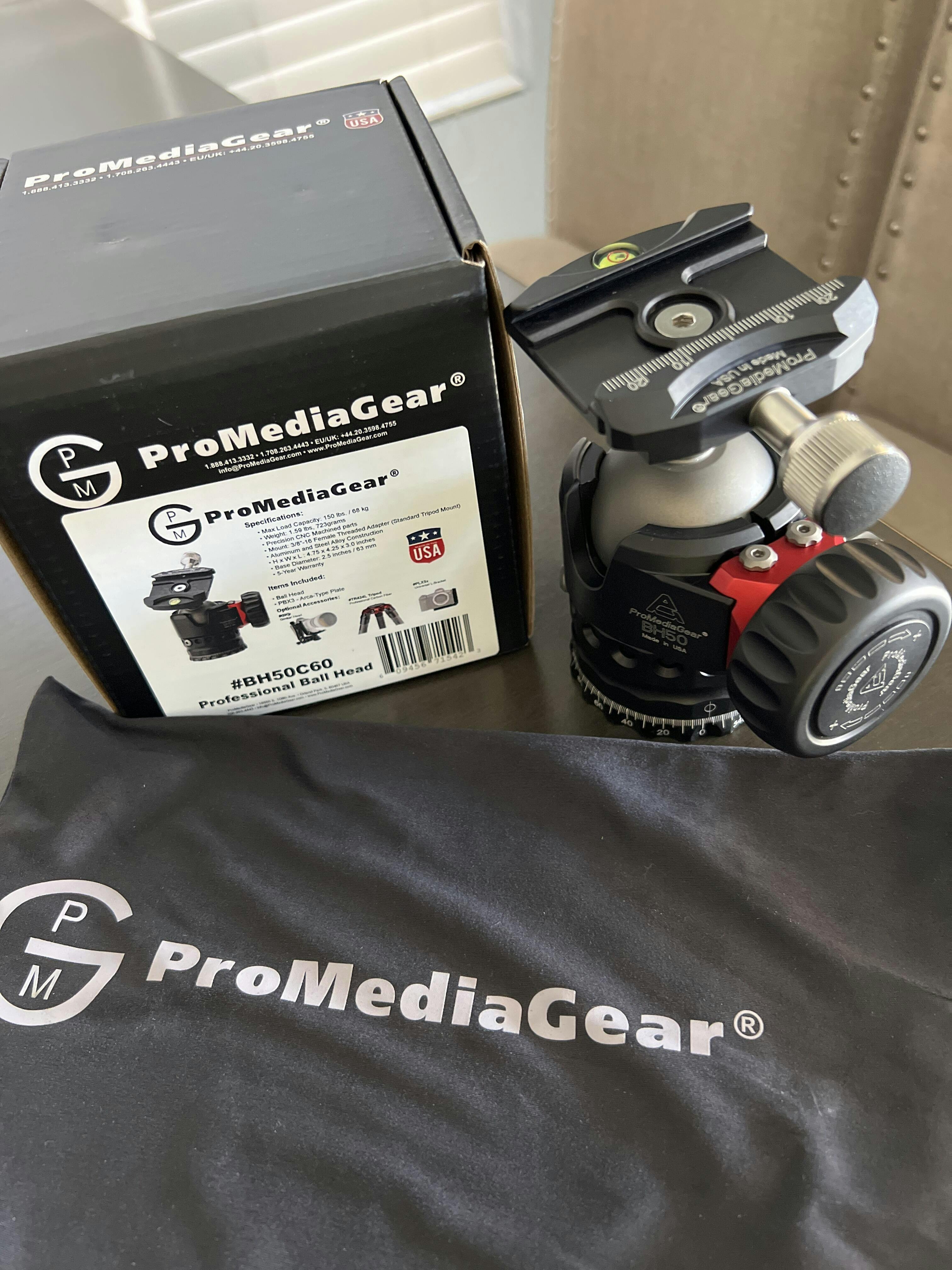 人気アイテム ProMediaGear BH50ボールヘッド（C４０セット） その他