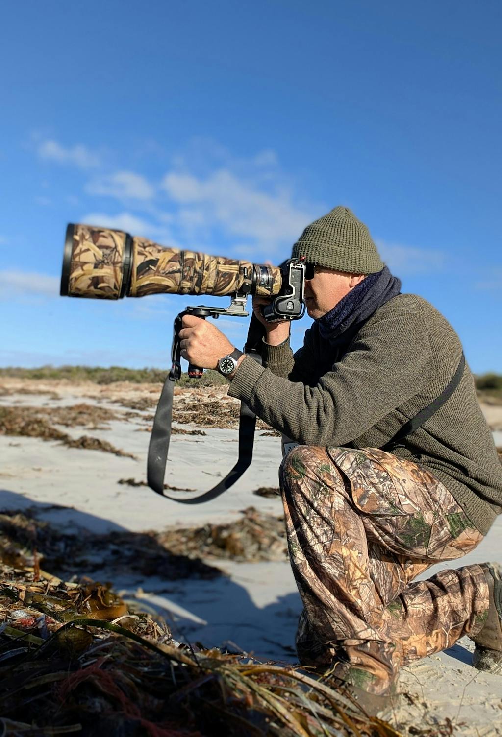 HB3 Camera Handle for Telephoto Lenses