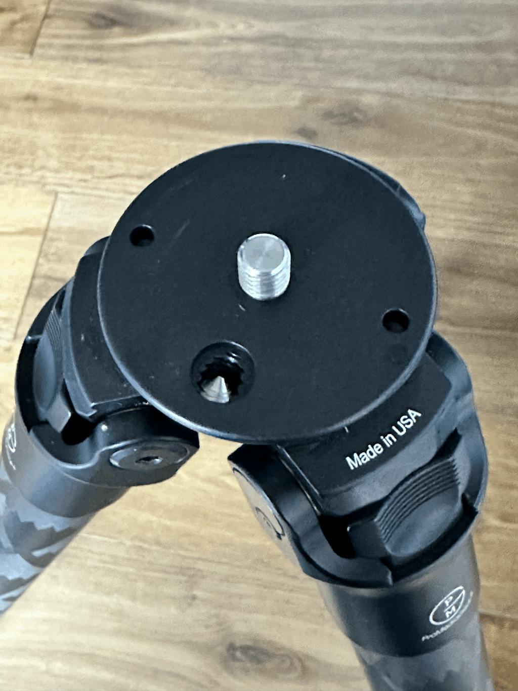 TRBU75 Half Ball Tripod Leveling Head | 75mm diameter