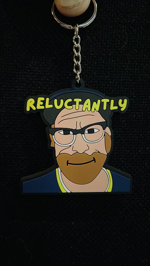 Custom 3D Die-Cut Rubber Keychains