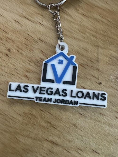 Custom 3D Die-Cut Rubber Keychains
