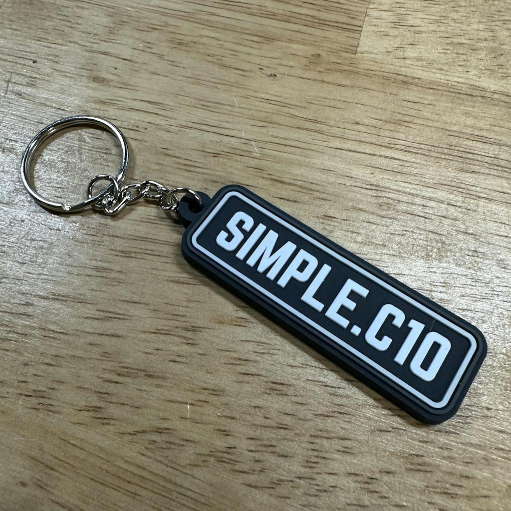 Custom 3D Die-Cut Rubber Keychains