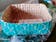 Decorative Tray - Blue Design - Kauna Grass