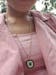 Necklace With Pendant - Square - Evil Eye