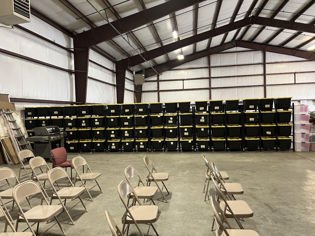 Bin Warehouse HeavyDuty 12 tote Rack