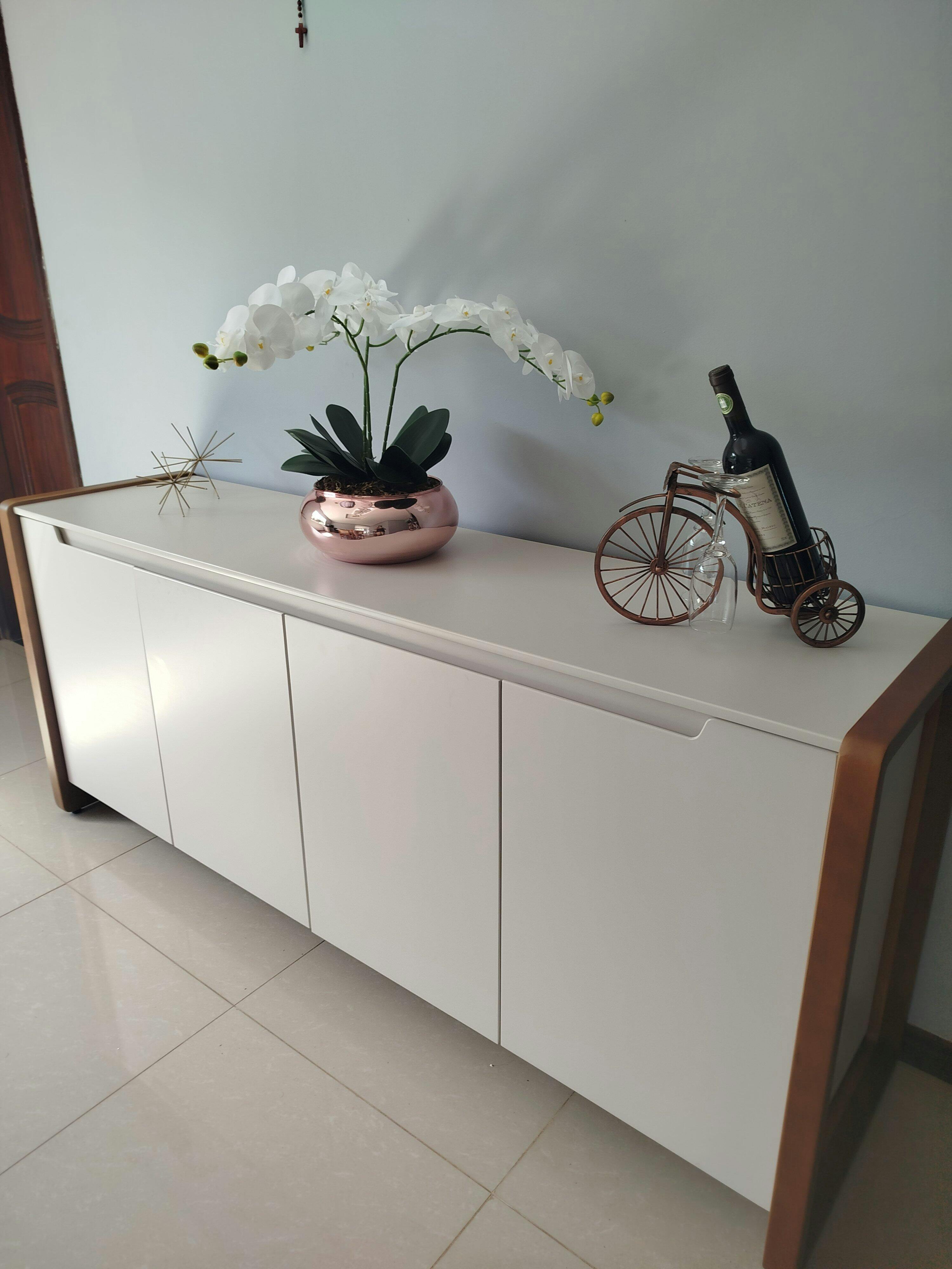 Estante de Livros 5 Prateleiras Aço com MDF Enya 180 cm - Off