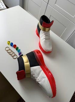 Shadow The Hedgehog Sneakers Chaos Emeralds & Rings