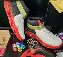 Shadow The Hedgehog Sneakers Chaos Emeralds & Rings