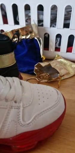 Shadow The Hedgehog Sneakers Chaos Emeralds & Rings